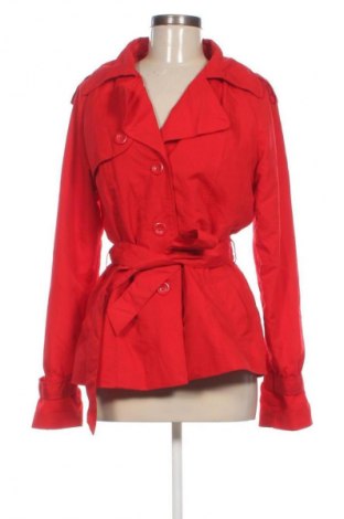 Damen Trench Coat Vero Moda, Größe L, Farbe Rot, Preis € 17,99