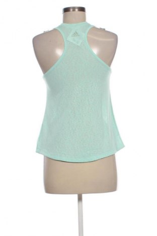 Damen Sporttop Adidas, Größe XS, Farbe Grün, Preis 22,99 €