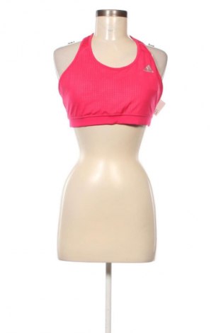 Γυναίκειο αθλητικό τοπ Adidas, Μέγεθος XL, Χρώμα Ρόζ , Τιμή 39,00 €