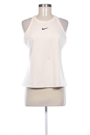 Damen Sporttop Nike, Größe L, Farbe Beige, Preis € 24,99