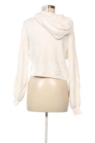 Damen Sweatshirt Bershka, Größe S, Farbe Weiß, Preis 14,99 €