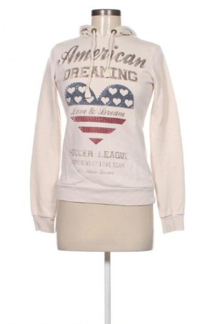 Hanorac de femei Bsk, Mărime S, Culoare Ecru, Preț 107,89 Lei