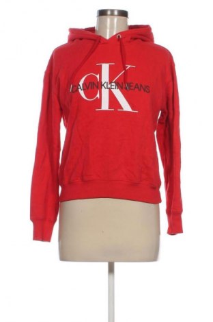 Női sweatshirt Calvin Klein Jeans, Méret S, Szín Piros, Ár 21 329 Ft