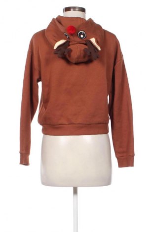 Дамски суитшърт H&M Divided, Размер S, Цвят Кафяв, Цена 28,88 лв.