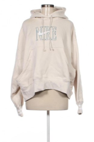 Дамски суитшърт Nike, Размер XL, Цвят Бежов, Цена 87,99 лв.