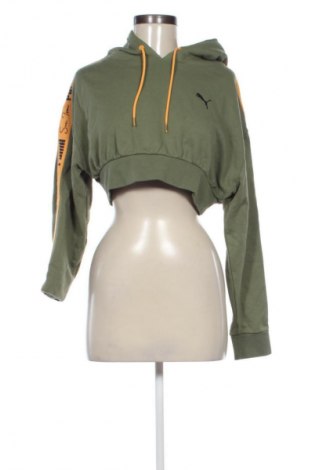 Hanorac de femei PUMA, Mărime M, Culoare Verde, Preț 125,92 Lei