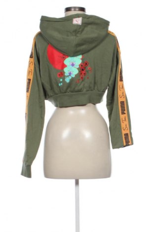 Hanorac de femei PUMA, Mărime M, Culoare Verde, Preț 125,92 Lei