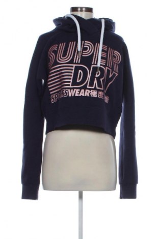Дамски суитшърт Superdry, Размер M, Цвят Син, Цена 47,00 лв.