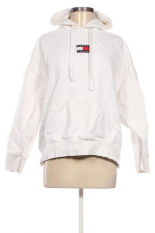Damen Sweatshirt Tommy Jeans, Größe M, Farbe Weiß, Preis 53,99 €
