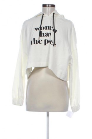 Damen Sweatshirt Zara, Größe L, Farbe Ecru, Preis 23,52 €