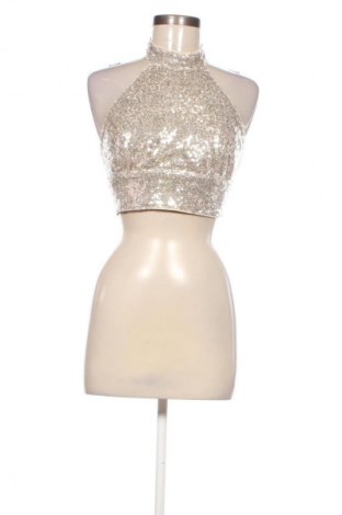 Női top Amisu, Méret S, Szín Ezüstös, Ár 5 399 Ft