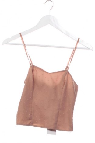 Damentop Anika Teller x NA-KD, Größe XXS, Farbe Braun, Preis 15,99 €