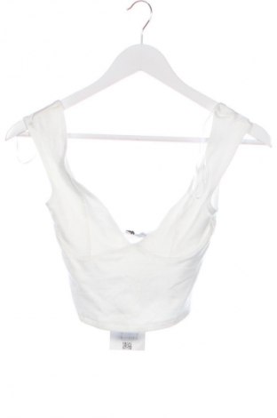 Damentop Bershka, Größe S, Farbe Weiß, Preis € 30,99