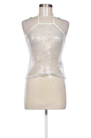 Γυναικείο τοπ Even&Odd, Μέγεθος XS, Χρώμα Ασημί, Τιμή 26,99 €