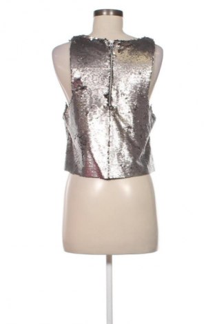 Top de femei Mango, Mărime M, Culoare Argintiu, Preț 72,03 Lei