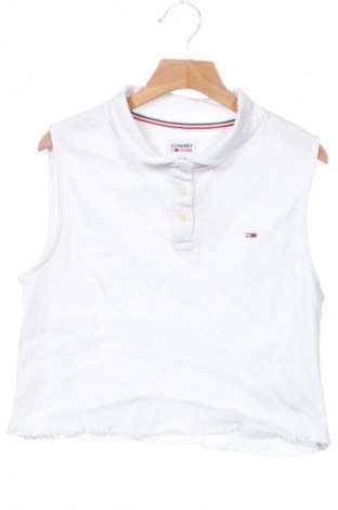 Damentop Tommy Jeans, Größe XS, Farbe Weiß, Preis 31,99 €
