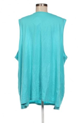 Damentop Ulla Popken, Größe 5XL, Farbe Blau, Preis 21,99 €
