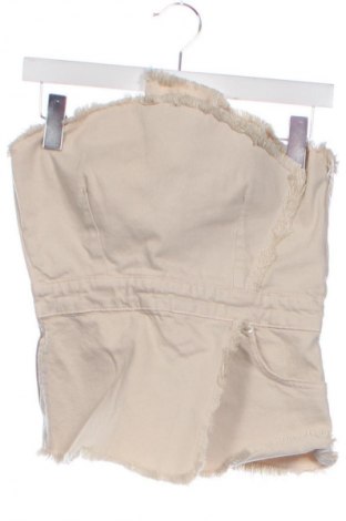 Top de femei Zara, Mărime XS, Culoare Bej, Preț 47,00 Lei
