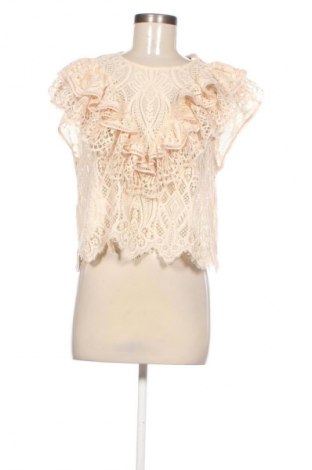 Top de femei Zara, Mărime XL, Culoare Bej, Preț 69,99 Lei