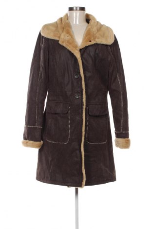 Palton din blană pentru damă Canda, Mărime L, Culoare Maro, Preț 684,99 Lei