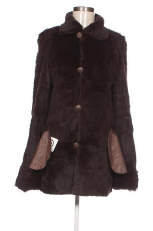 Дамско кожено палто Unbranded, Размер L, Цвят Многоцветен, Цена 264,99 лв.