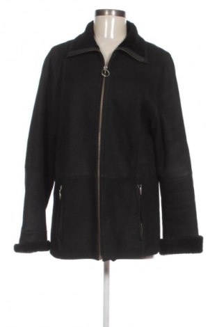 Palton din blană pentru damă Unbranded, Mărime S, Culoare Negru, Preț 566,00 Lei