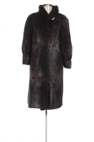 Дамско кожено палто Unbranded, Размер L, Цвят Черен, Цена 182,99 лв.