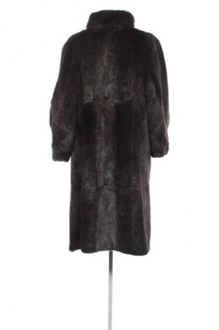 Дамско кожено палто Unbranded, Размер L, Цвят Черен, Цена 182,99 лв.