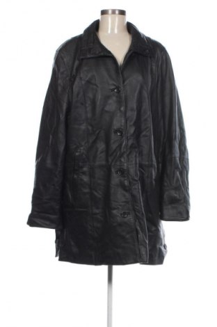 Δερμάτινο γυναικείο παλτό Unbranded, Μέγεθος XL, Χρώμα Μαύρο, Τιμή 129,99 €
