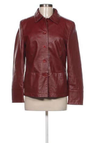 Geacă de piele pentru femei Elegance Paris, Mărime M, Culoare Roșu, Preț 411,58 Lei
