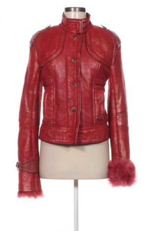Női bőrdzseki Galliano, Méret M, Szín Piros, Ár 157 600 Ft