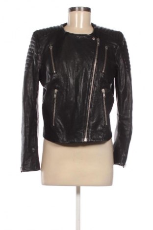 Dámska kožená bunda  H&M, Veľkosť M, Farba Čierna, Cena  49,57 €