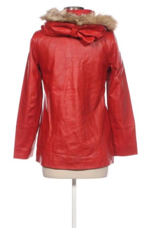 Damen Lederjacke Isaco & Kawa, Größe M, Farbe Rot, Preis 81,36 €