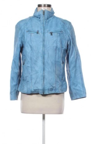 Geacă de piele pentru femei Jilani Collection, Mărime L, Culoare Albastru, Preț 403,99 Lei