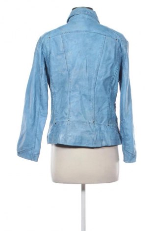 Geacă de piele pentru femei Jilani Collection, Mărime L, Culoare Albastru, Preț 403,99 Lei
