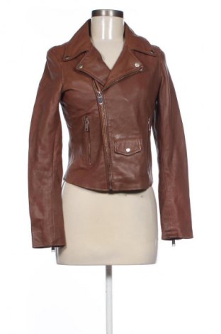 Damen Lederjacke Le Temps Des Cerises, Größe S, Farbe Braun, Preis 197,99 €