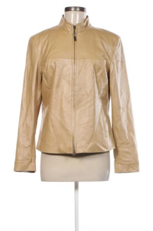 Geacă de piele pentru femei Madeleine, Mărime M, Culoare Bej, Preț 539,99 Lei