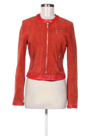 Damen Lederjacke Manila Grace, Größe M, Farbe Rot, Preis 126,34 €