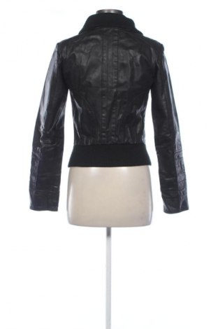 Дамско кожено яке ONLY, Размер S, Цвят Черен, Цена 96,49 лв.