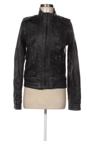 Γυναικείο δερμάτινο μπουφάν ONLY, Μέγεθος S, Χρώμα Μαύρο, Τιμή 39,99 €