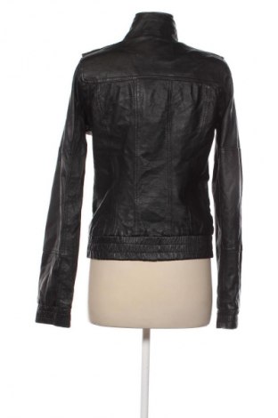 Γυναικείο δερμάτινο μπουφάν ONLY, Μέγεθος S, Χρώμα Μαύρο, Τιμή 39,99 €
