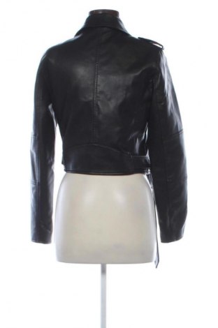 Damen Lederjacke Pull&Bear, Größe L, Farbe Schwarz, Preis 29,67 €
