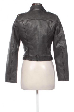 Dámská kožená bunda  Sinsay, Velikost M, Barva Šedá, Cena  734,00 Kč