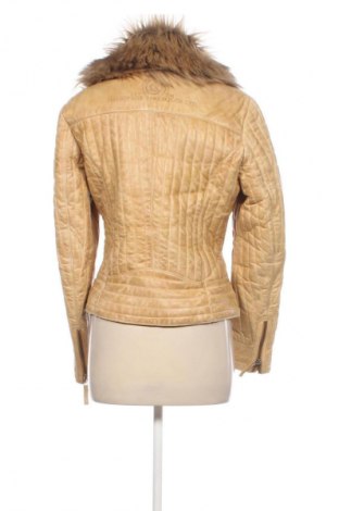 Geacă de piele pentru femei Soccx, Mărime M, Culoare Bej, Preț 629,99 Lei