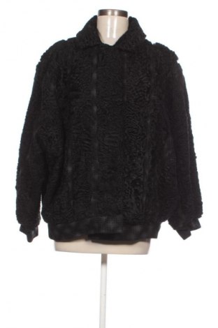 Geacă de piele pentru femei Unbranded, Mărime L, Culoare Negru, Preț 396,99 Lei