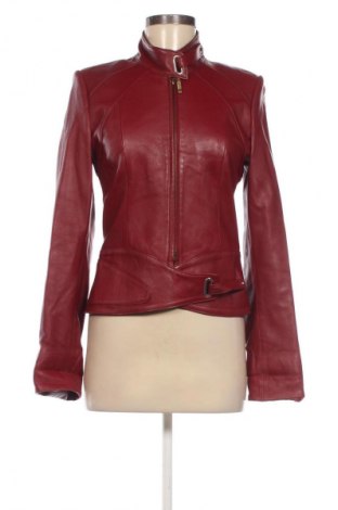 Damska kurtka skórzana Unbranded, Rozmiar S, Kolor Czerwony, Cena 222,76 zł