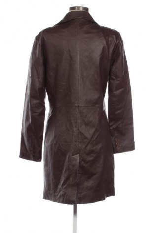 Дамско кожено яке Unbranded, Размер S, Цвят Кафяв, Цена 184,30 лв.