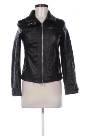 Geacă de piele pentru femei Unbranded, Mărime M, Culoare Negru, Preț 255,00 Lei