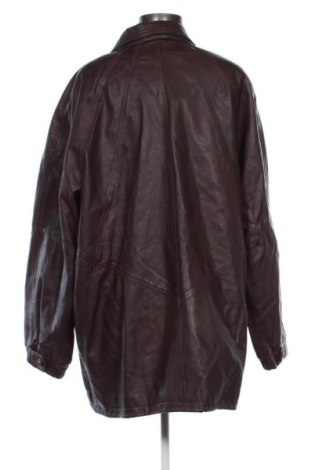 Geacă de piele pentru femei Unbranded, Mărime XXL, Culoare Maro, Preț 485,00 Lei