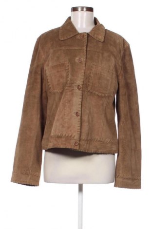 Damen Lederjacke Unbranded, Größe L, Farbe Braun, Preis 79,27 €